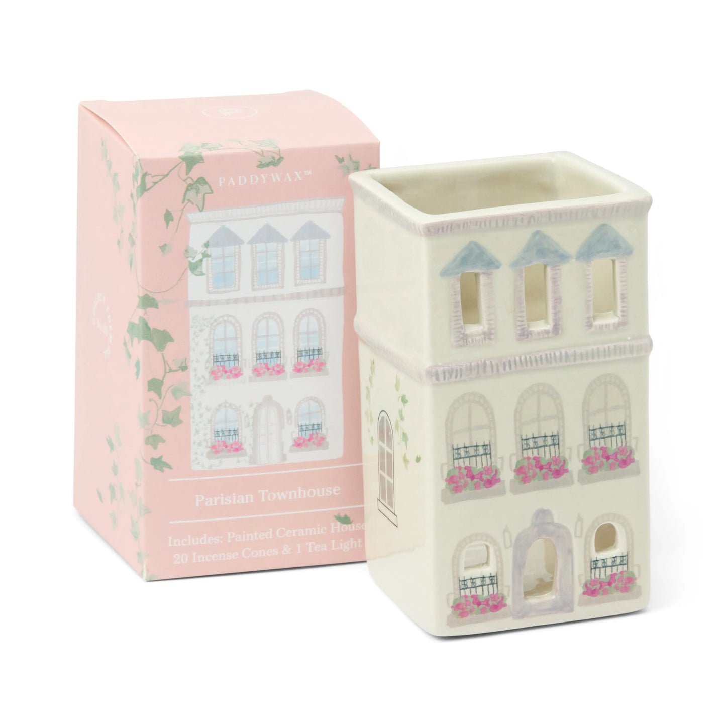 No. 09 The Parisian Townhouse - Incense & Tea Light Holder Paddywax