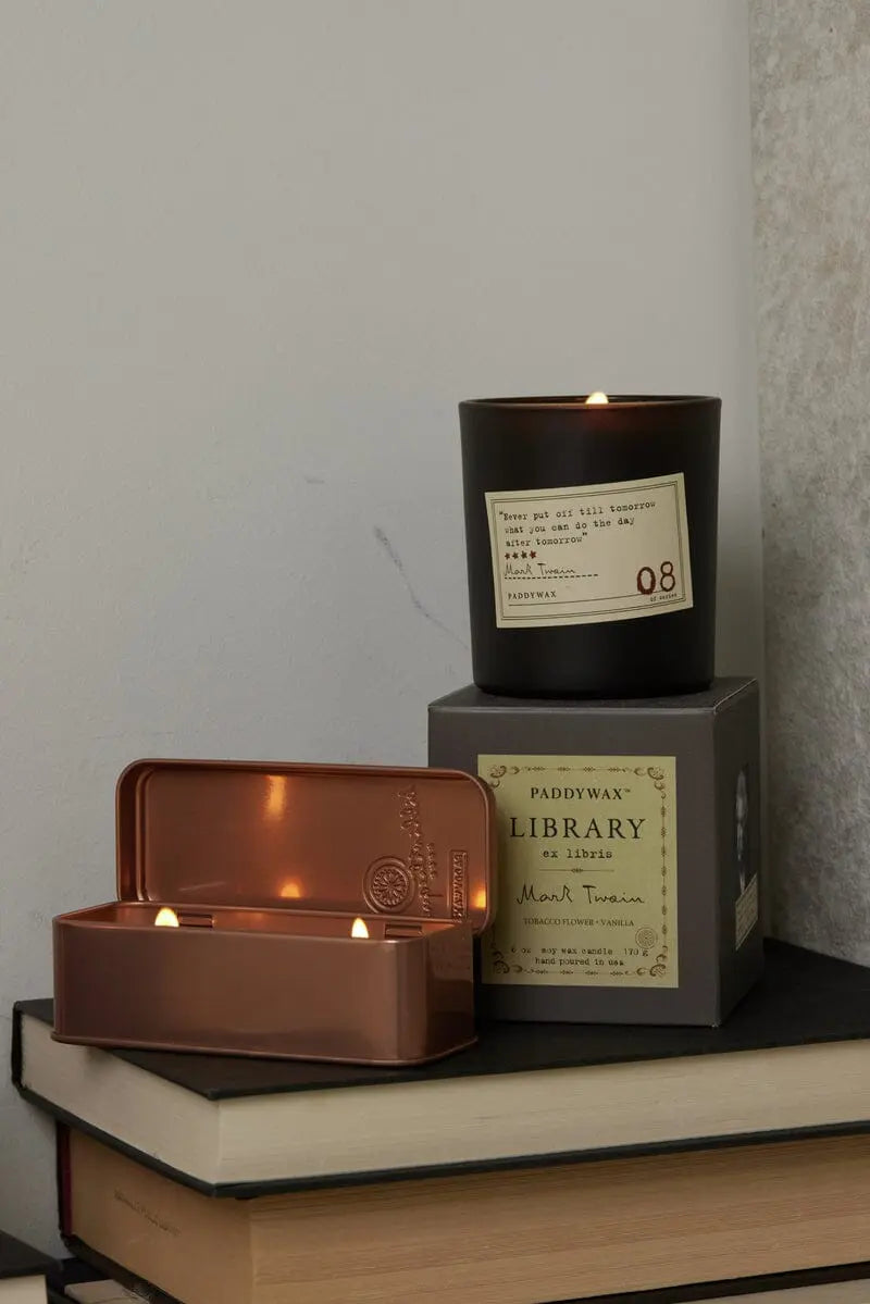 Frederick Douglass - Library Candle Tin 2 oz Paddywax