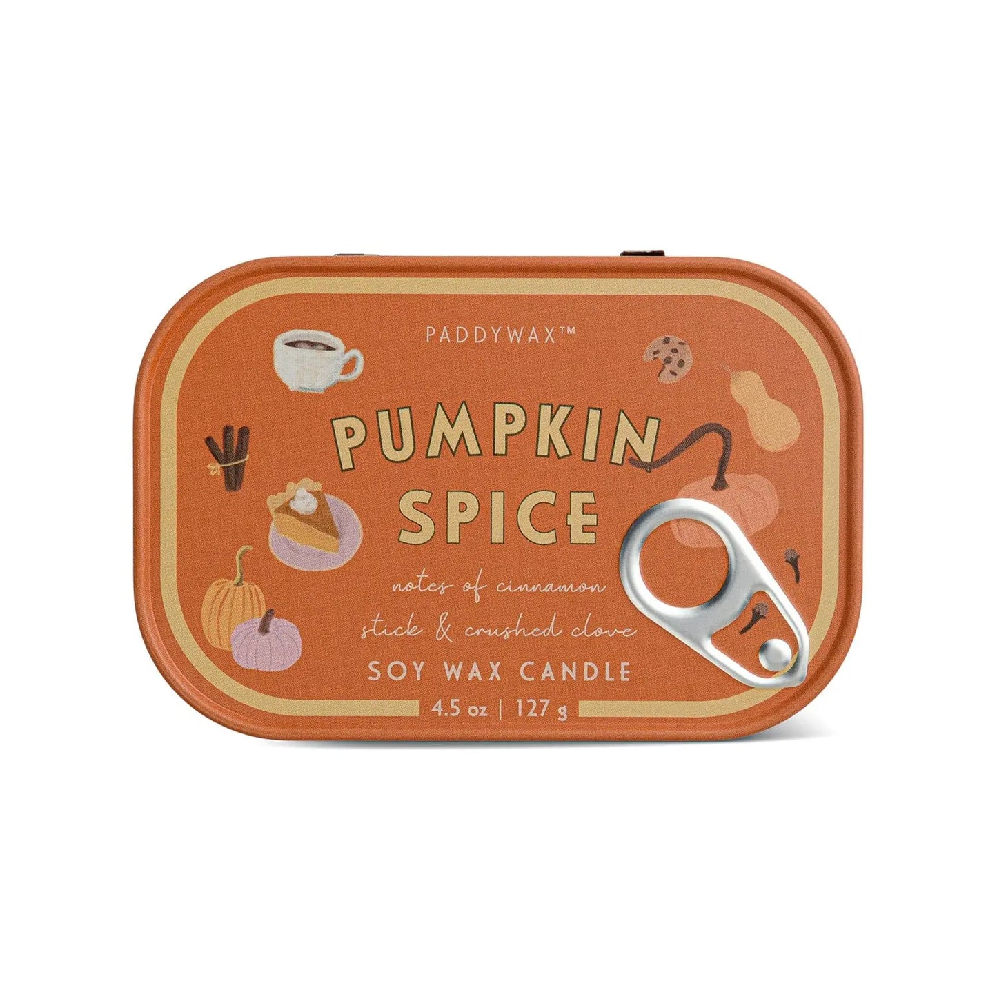 Pumpkin Spice - 4.5 oz Tin Candle Paddywax