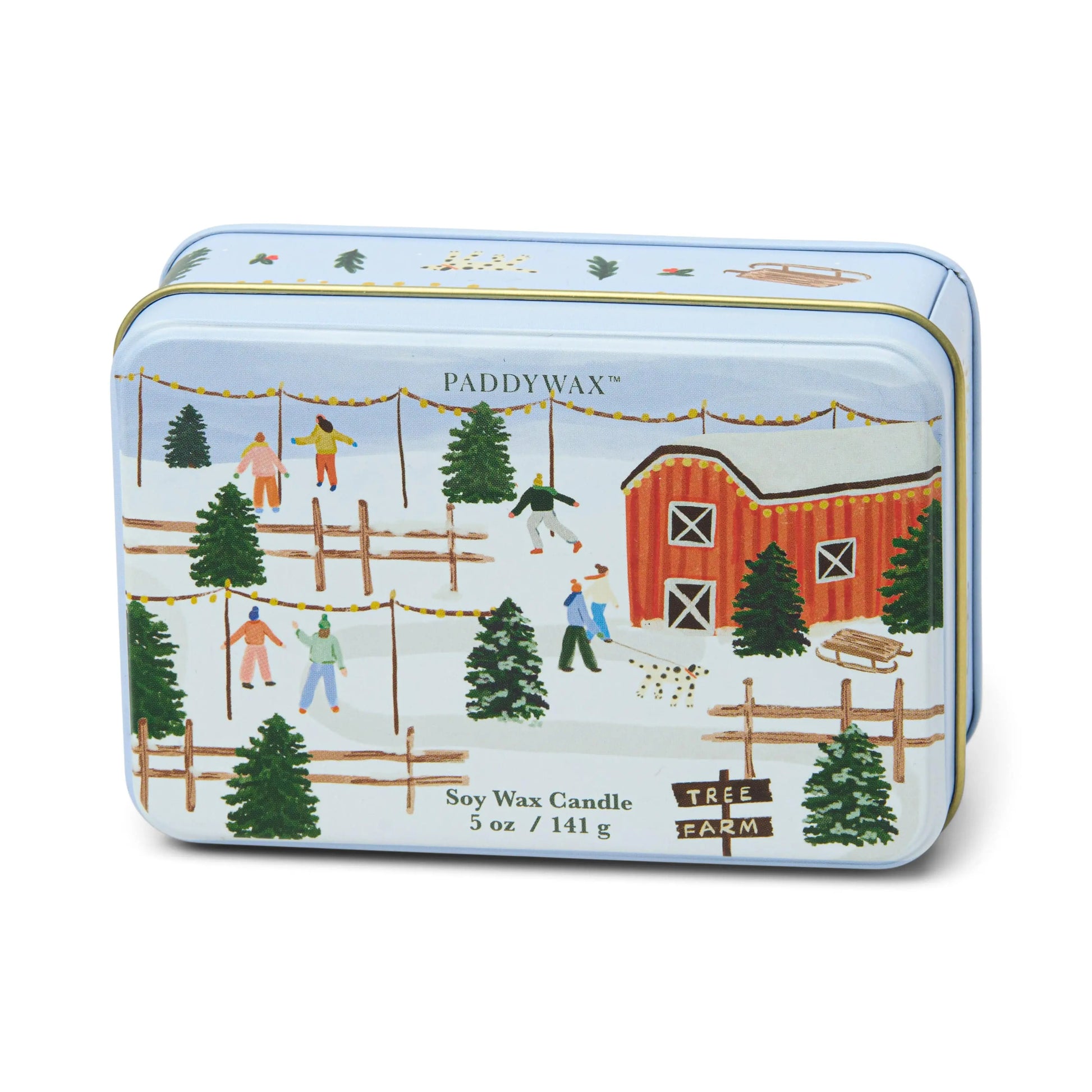 Tabac & Pine - Christmas Tin Candle Paddywax