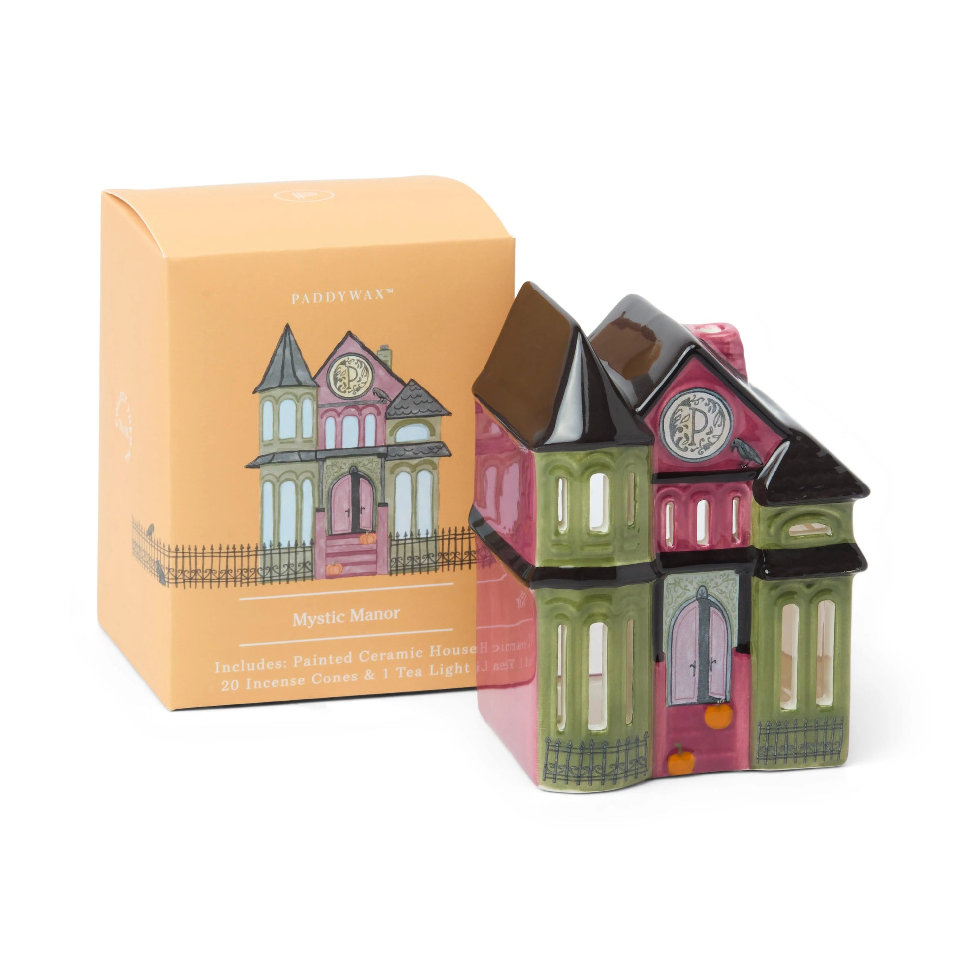 No. 08 The Mystic Manor - Incense & Tea Light Holder Paddywax