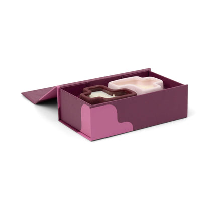 Pink Pistachio & Black Fig - 4 oz Candle Boxed Set Paddywax