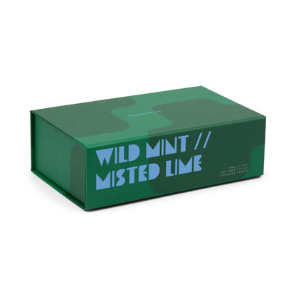 Wild Mint & Misted Lime - 4 oz Candle Boxed Set Paddywax