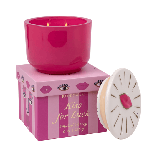 Smoked Cherrry 8 oz Glass candle