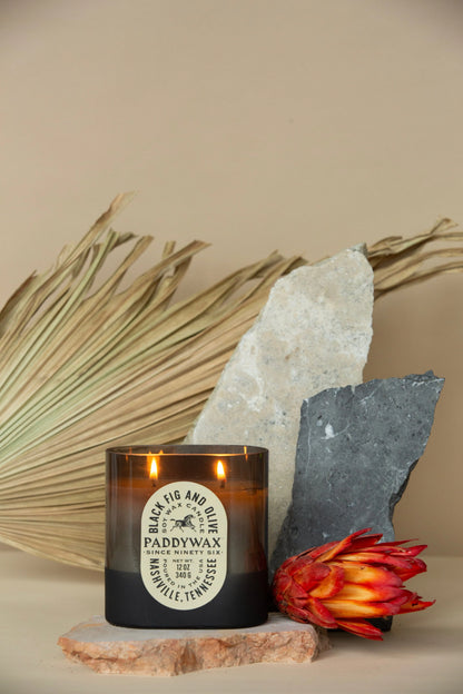 Black Fig + Olive - 12 oz Candle Paddywax